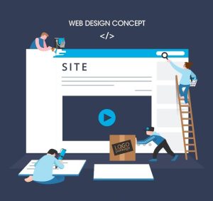 web design concept